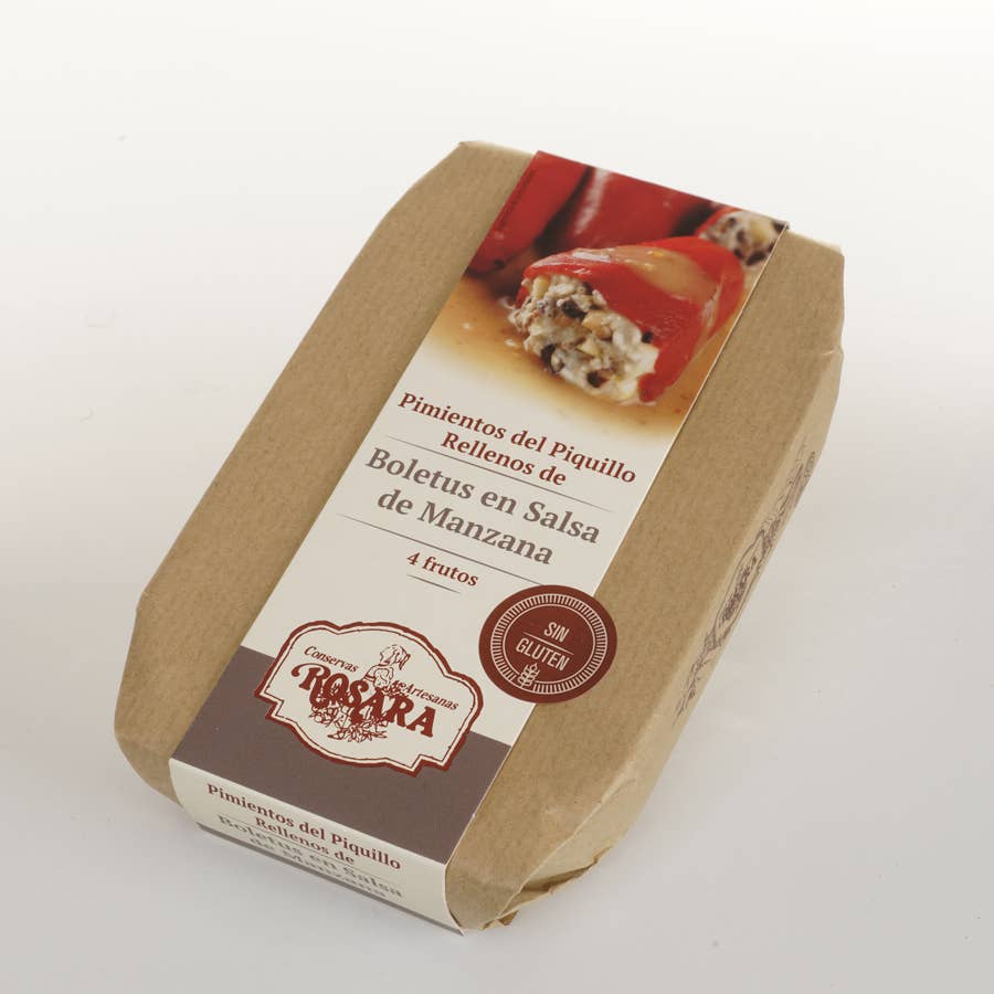 Pimientos piquillo rellenos rosara